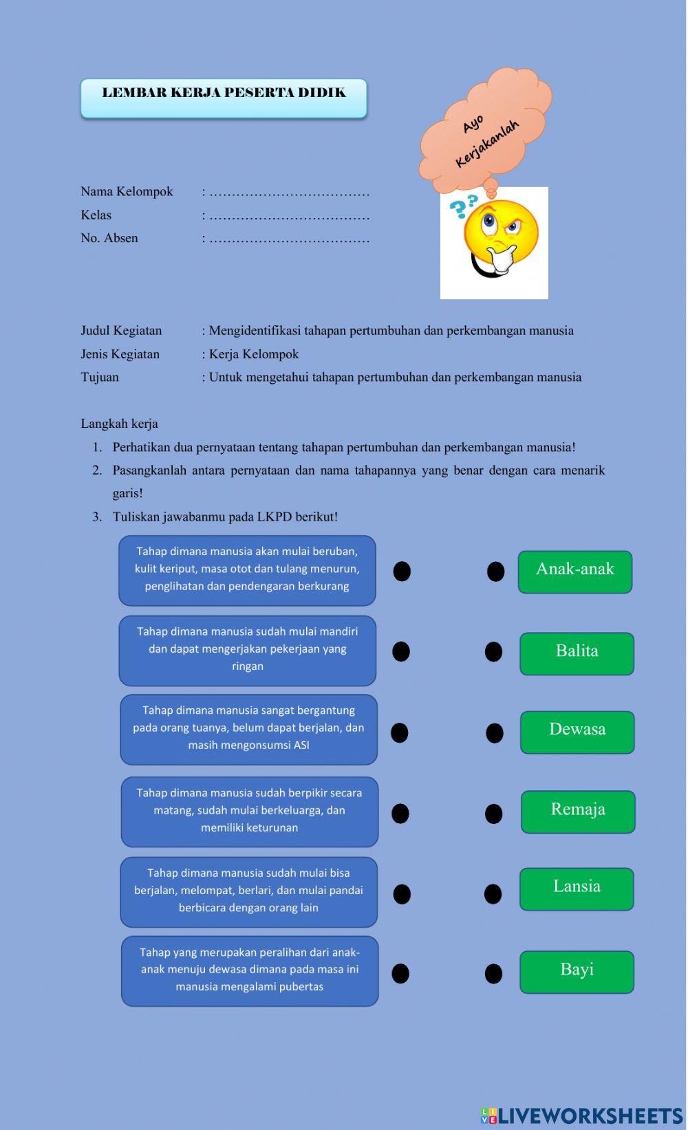 Kuis Masa Pubertas Manusia