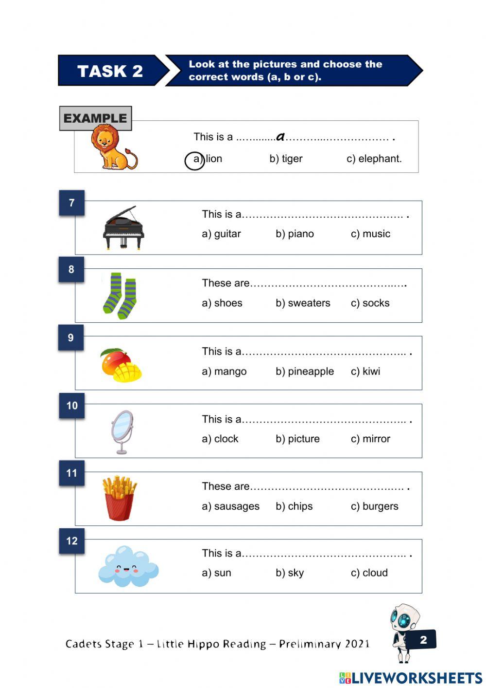 Reading and Writing HL 2021