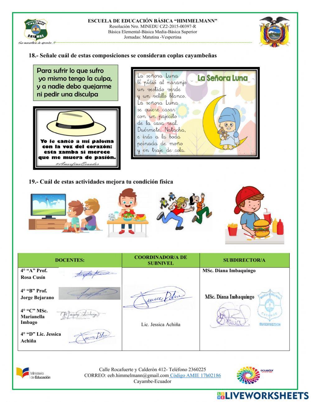 Evaluación Himelman