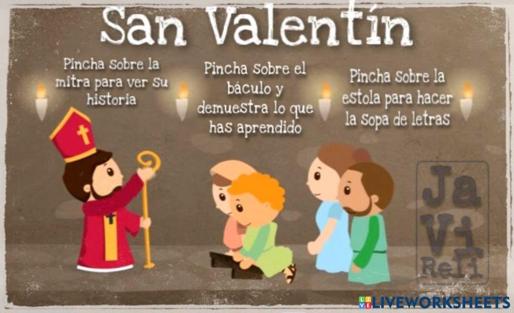 San Valentín, Juega y aprende