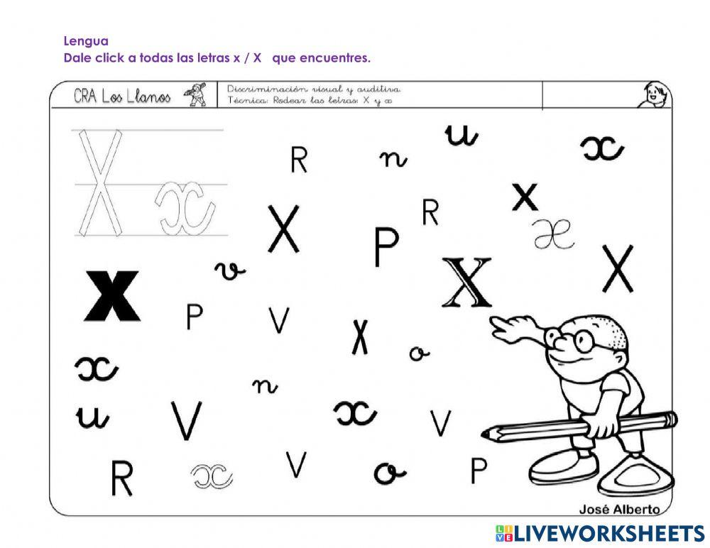 LETRA X - x LETRA X - x