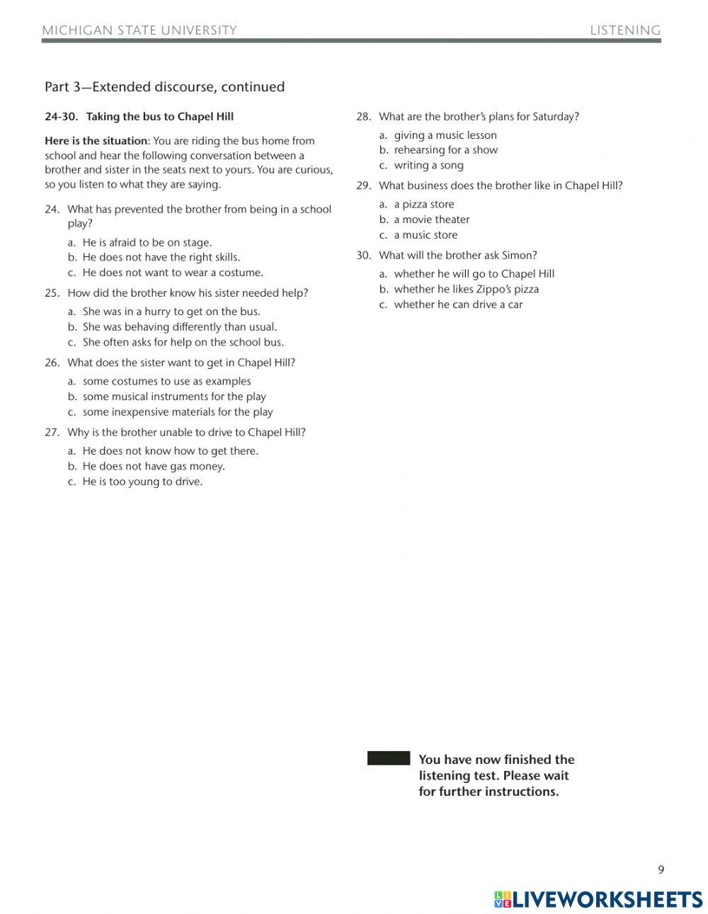 MSU Revised Practice Test 1