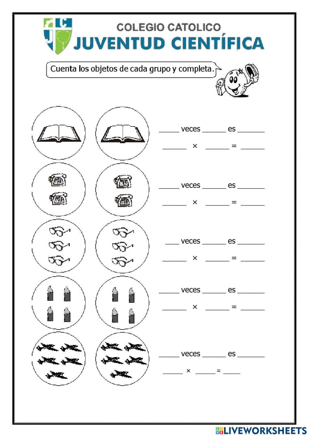 Multiplicación del 2