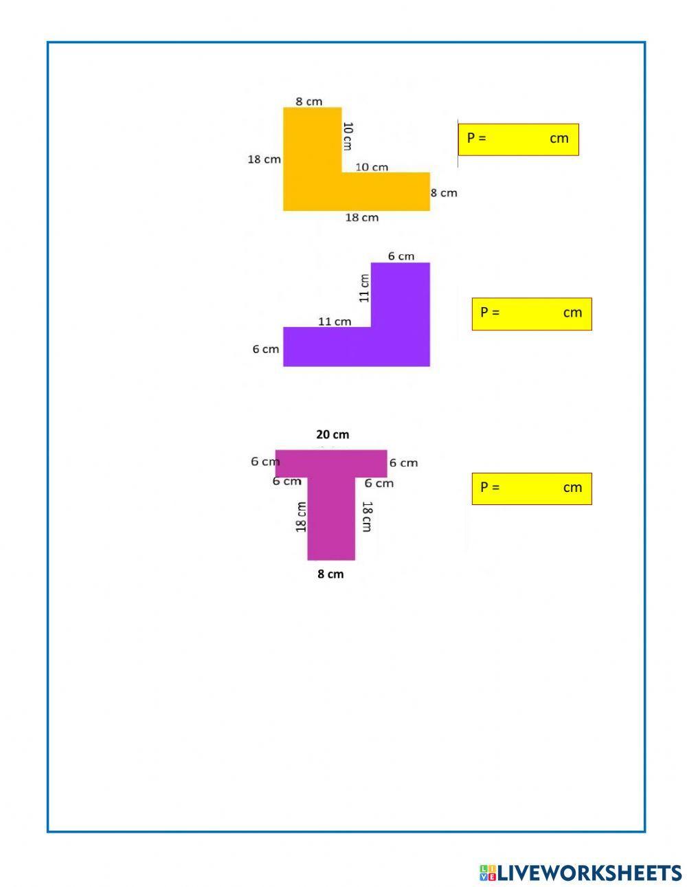 Calculo de perímetros