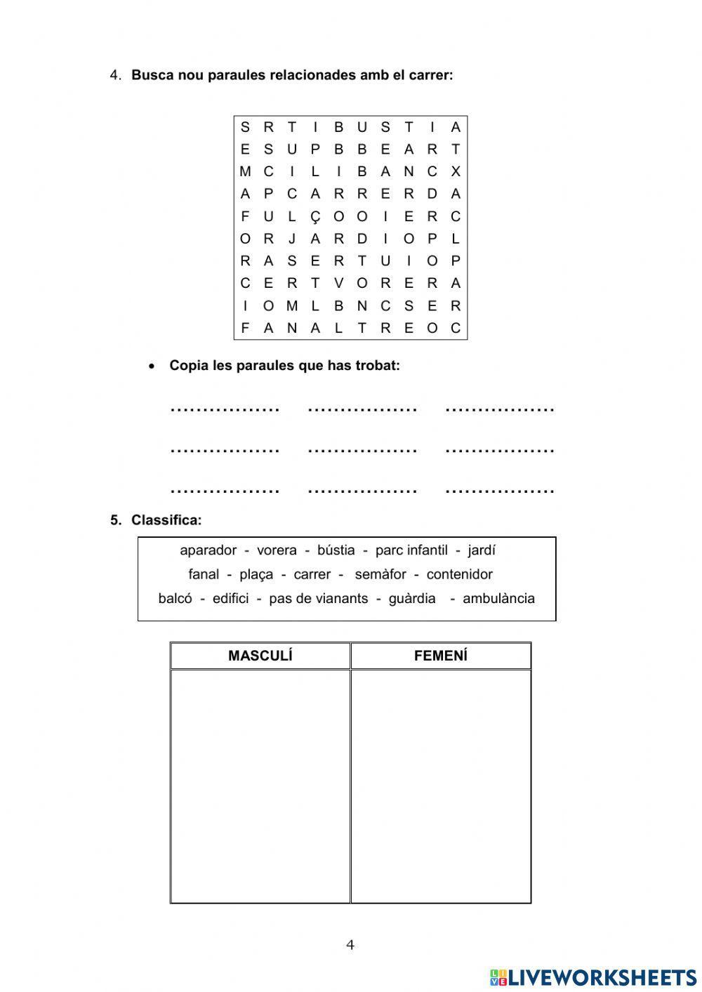 Comencem La ciutat