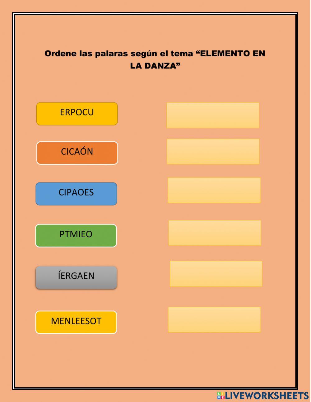 Elementos de la danza
