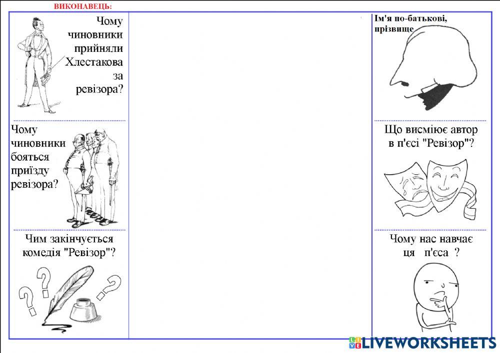 М.Гоголь. -Ревізор-