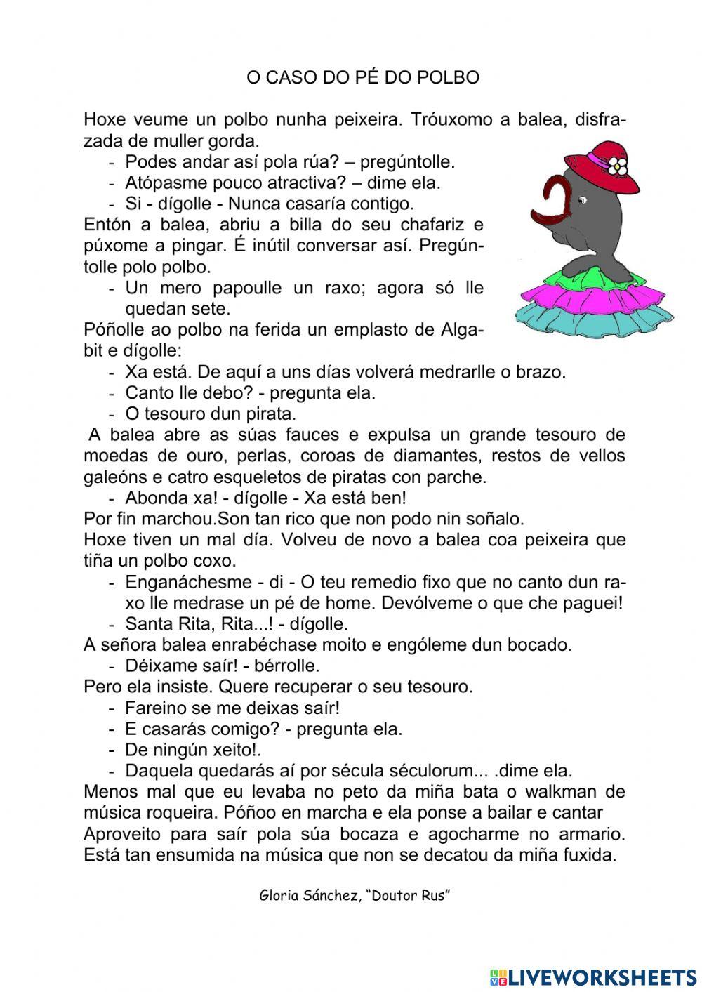 Lectura 3: O caso do pé do polbo