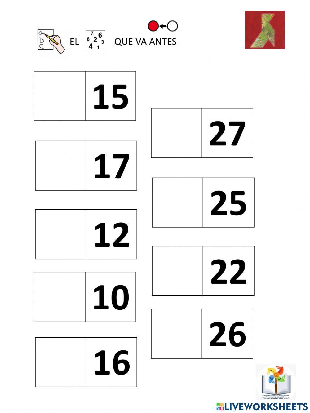 Anterior y posterior - Pajarita de papel