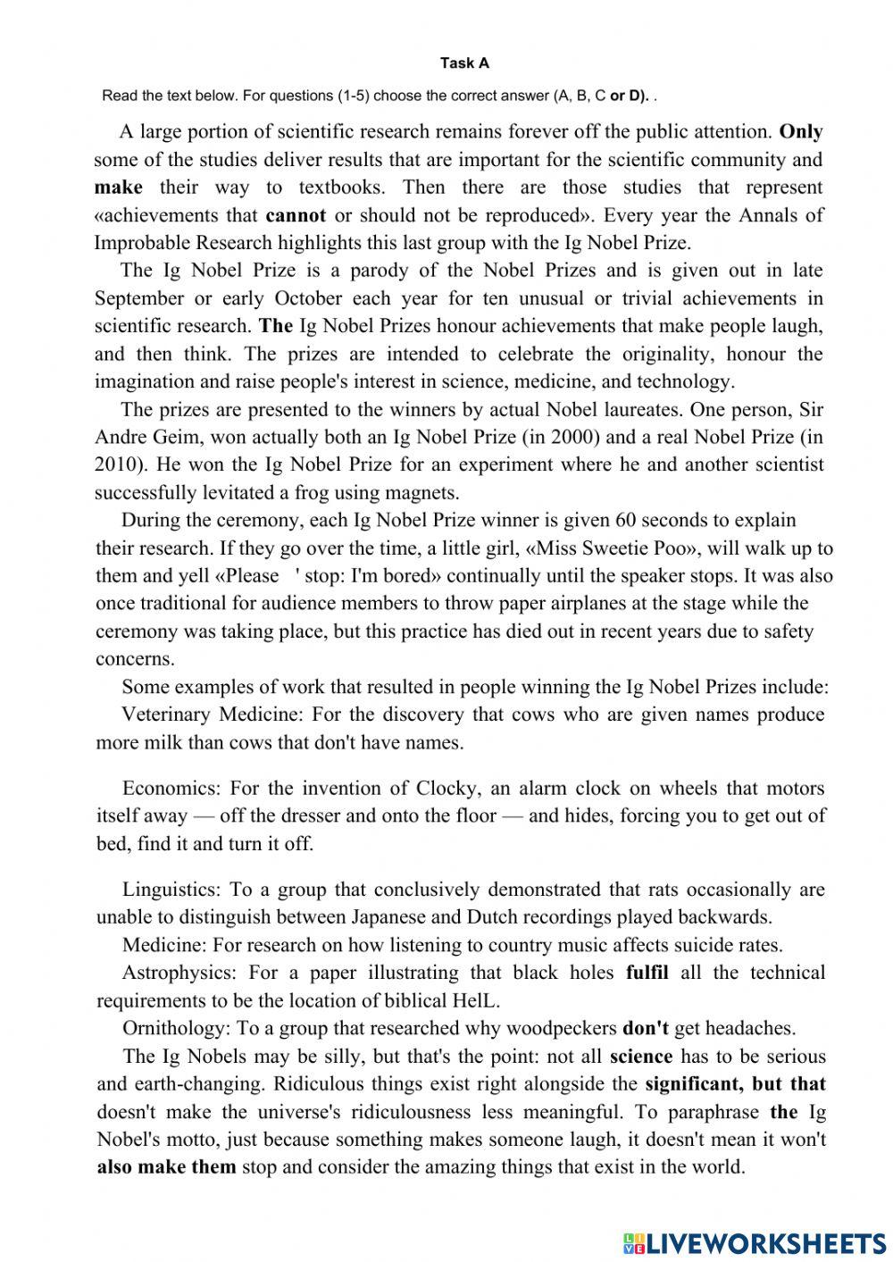 Scienc and Tehnology