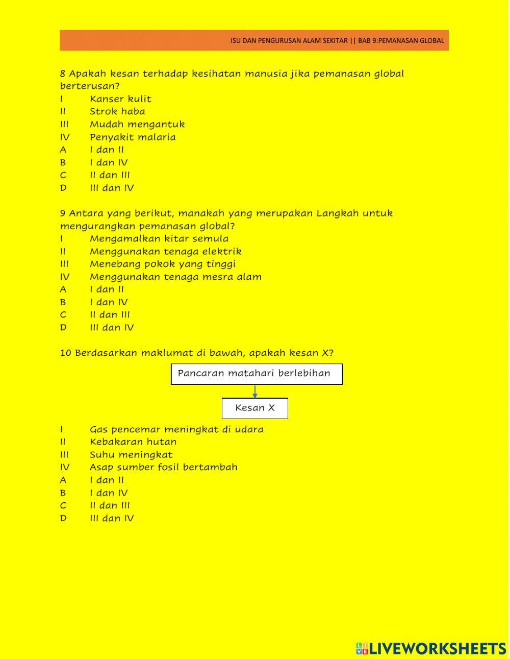 BAB 9 PEMANASAN GLOBAL
