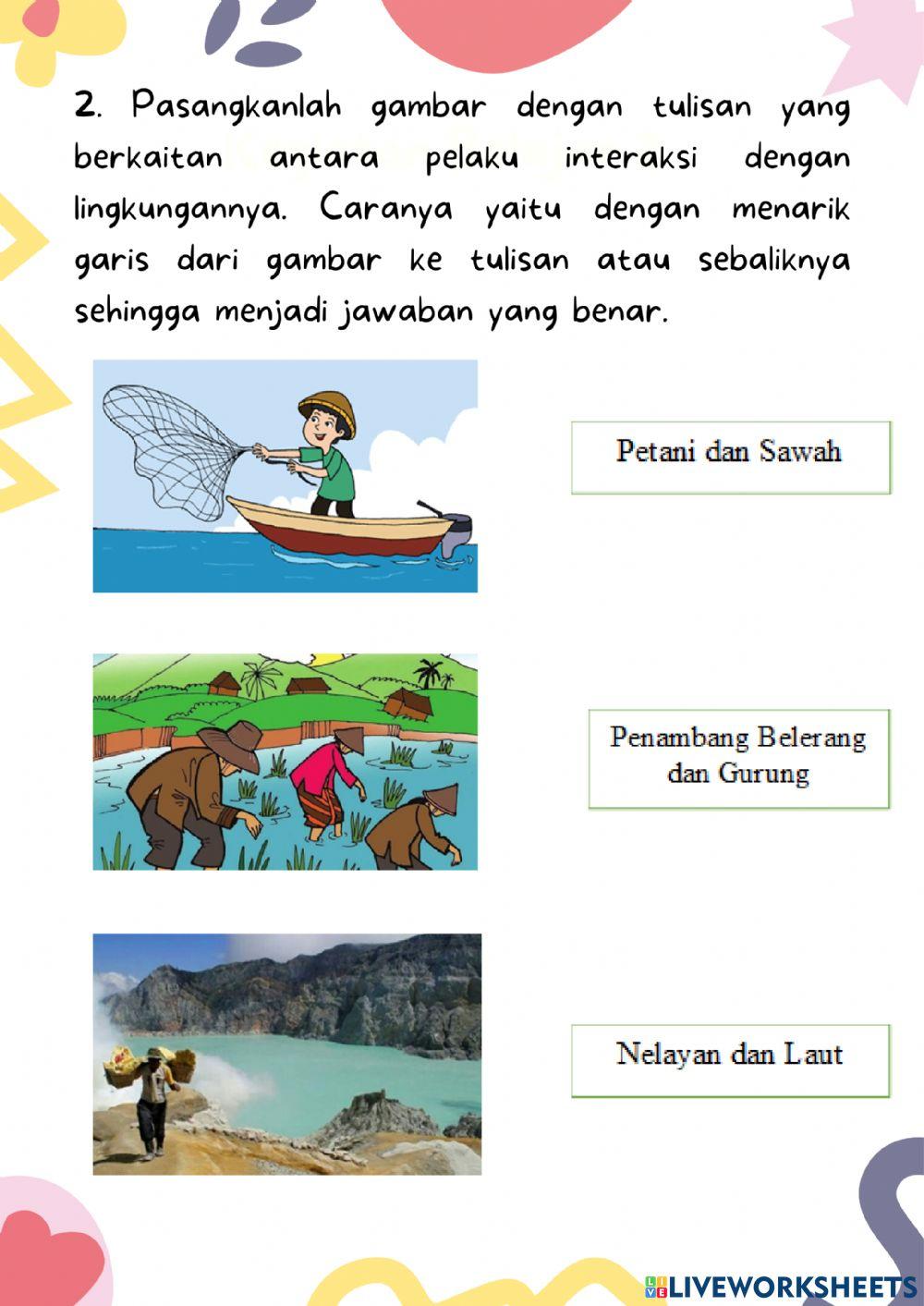 LKPD-Interaksi Manusia dengan Lingkungan