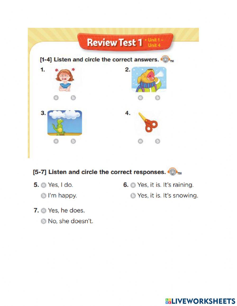 Review test 1