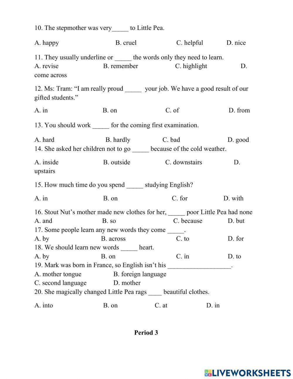 8 - SEM 1 - Revision 2