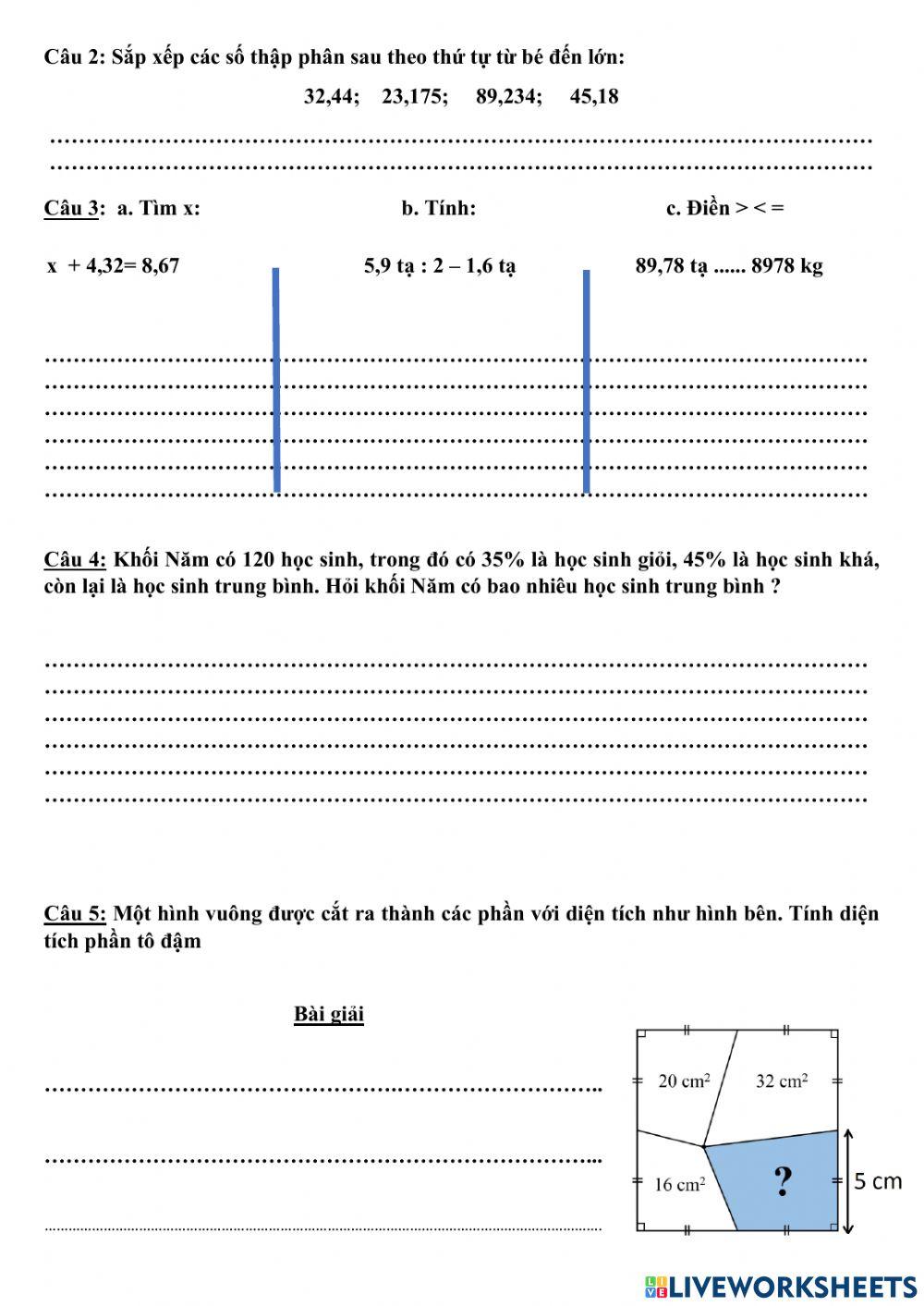 Đề ôn toán ck1 số 1 ( 4 -1)