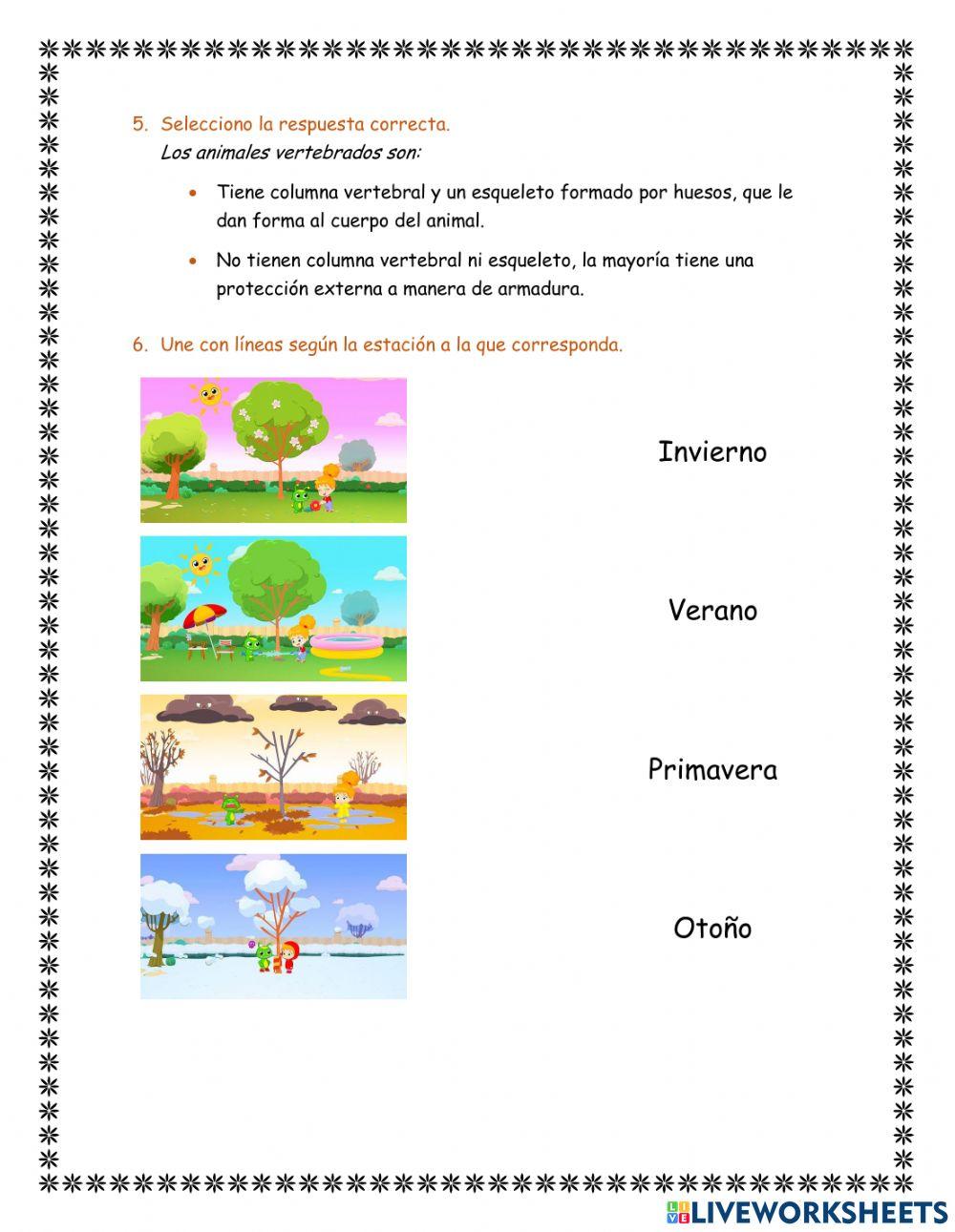 Evaluación quimestral