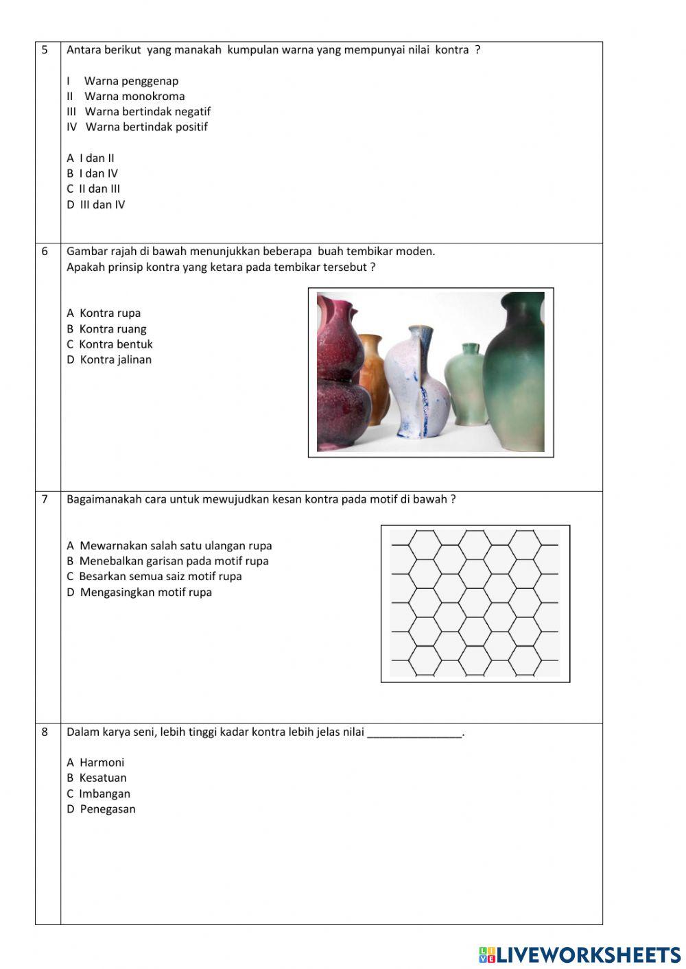 Tingkatan 1 Tajuk 9 : Kontra