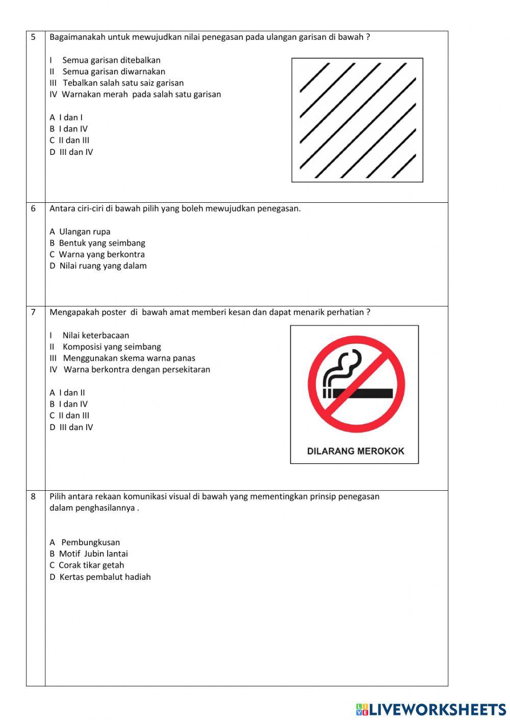 Tingkatan 1 Tajuk 10 : Penegasan