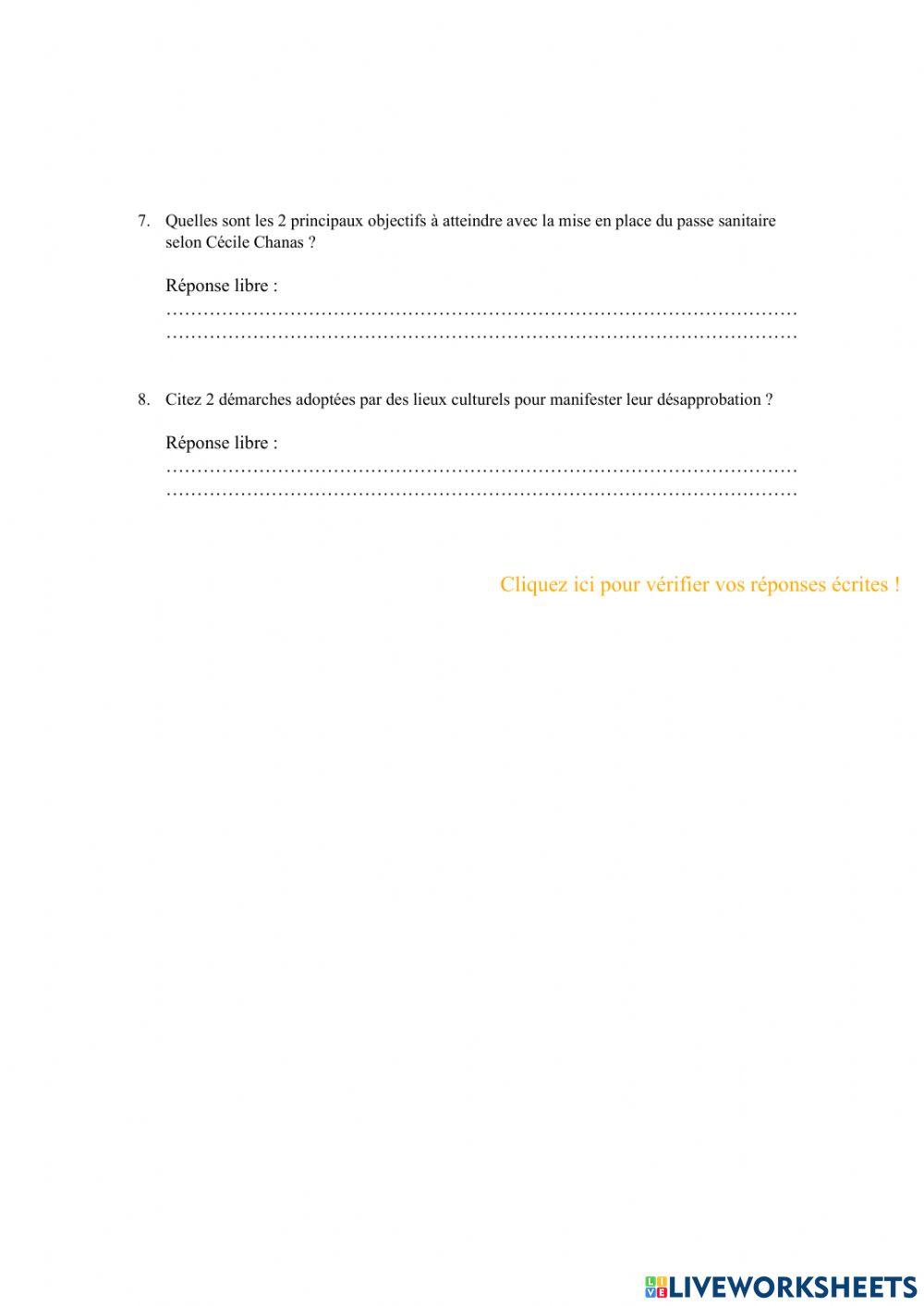 Passe sanitaire pour les ados