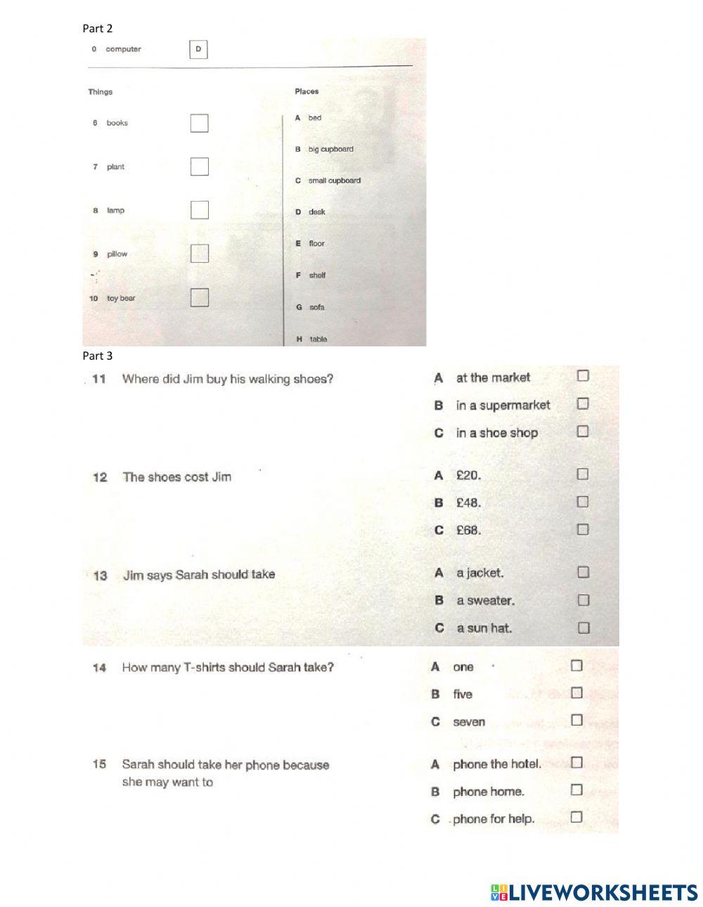 Key 5- test 4