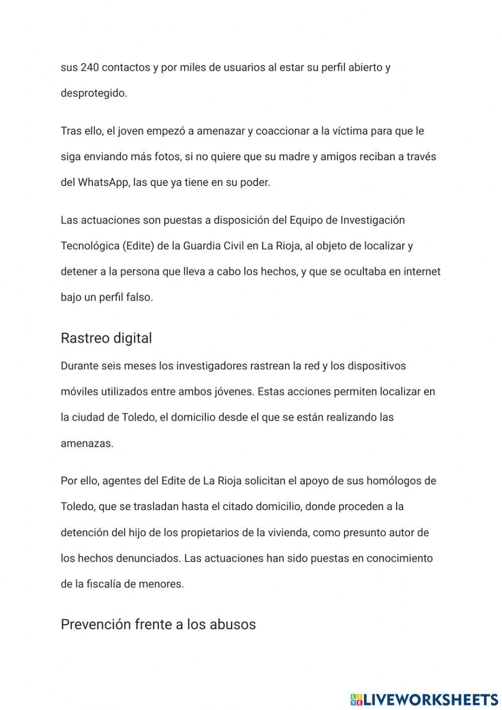 Peligros del sexting (Prueba)