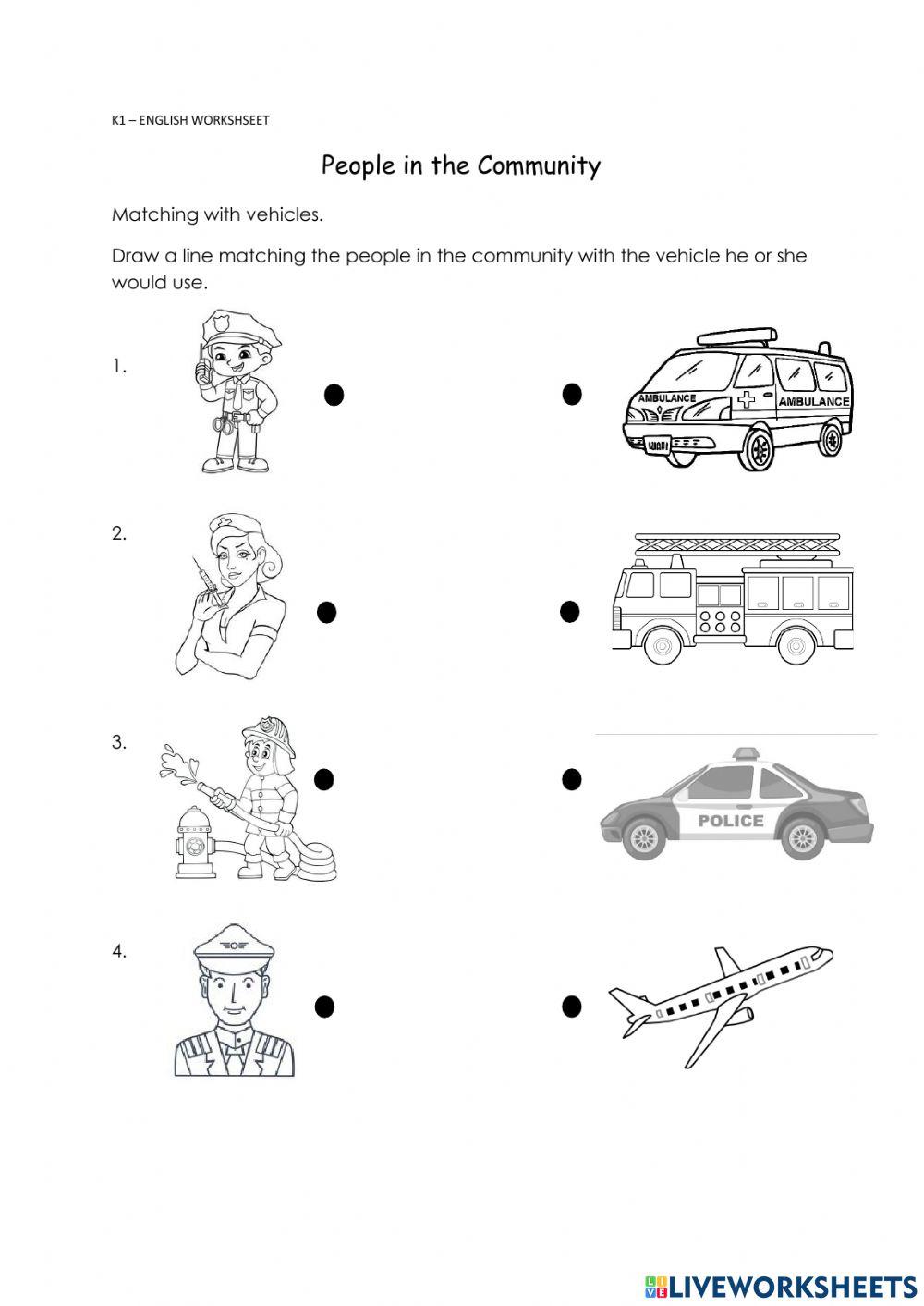 People in the community