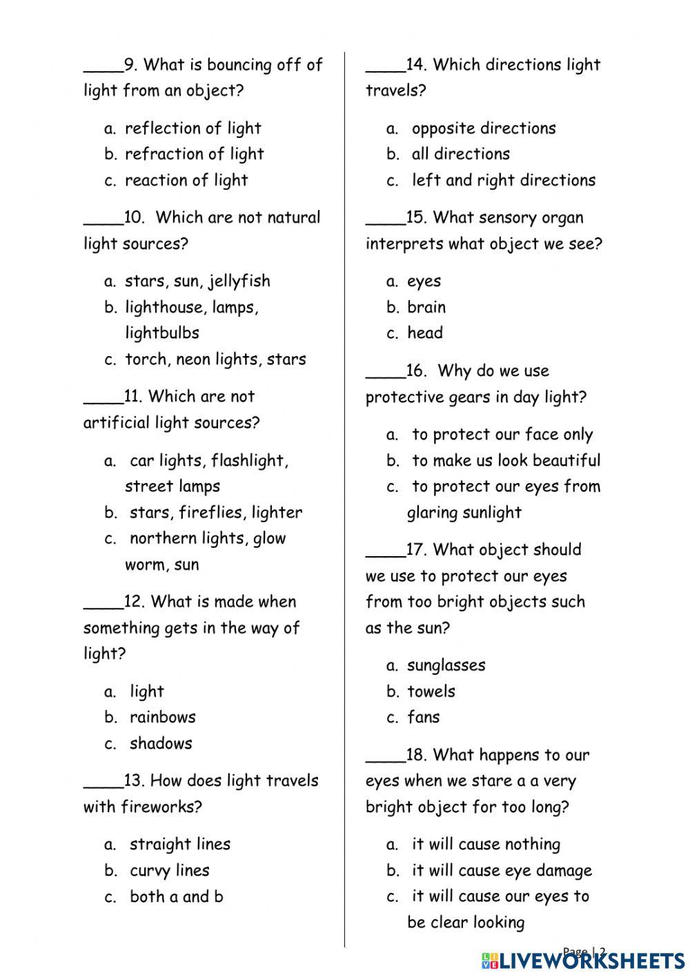 Grade 2 - Test (Sem 2)