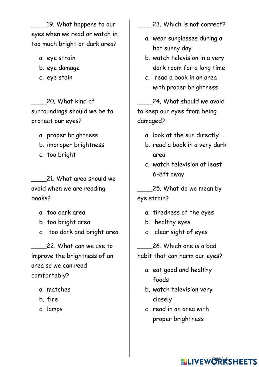 Grade 2 - Test (Sem 2)