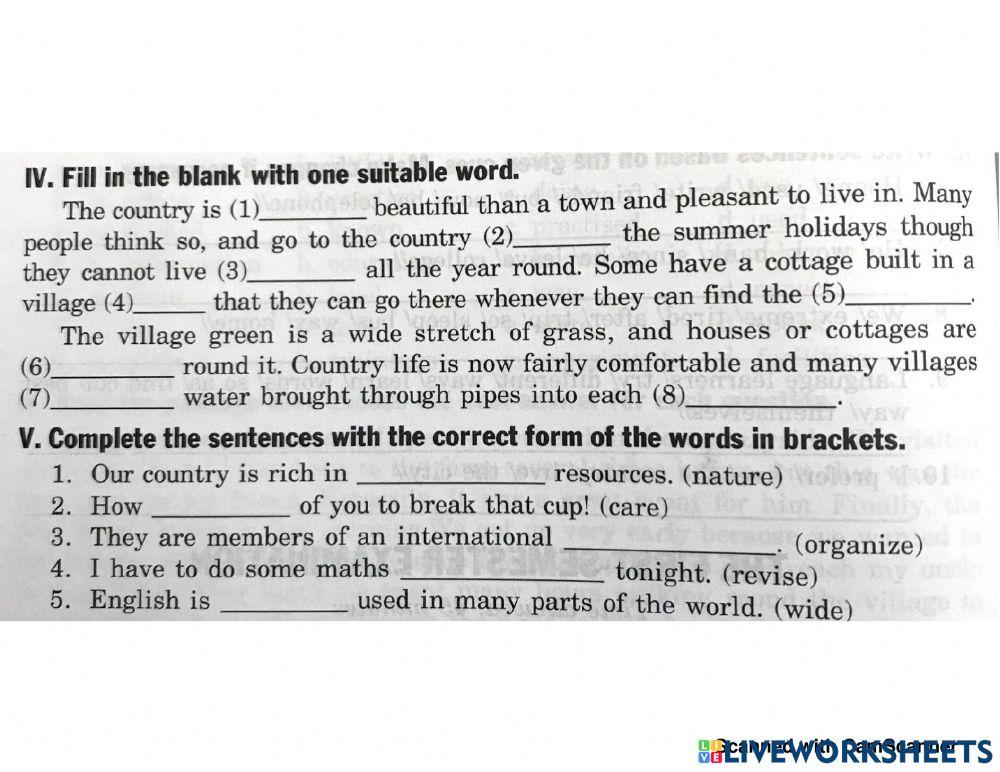 Review for first semester Exam