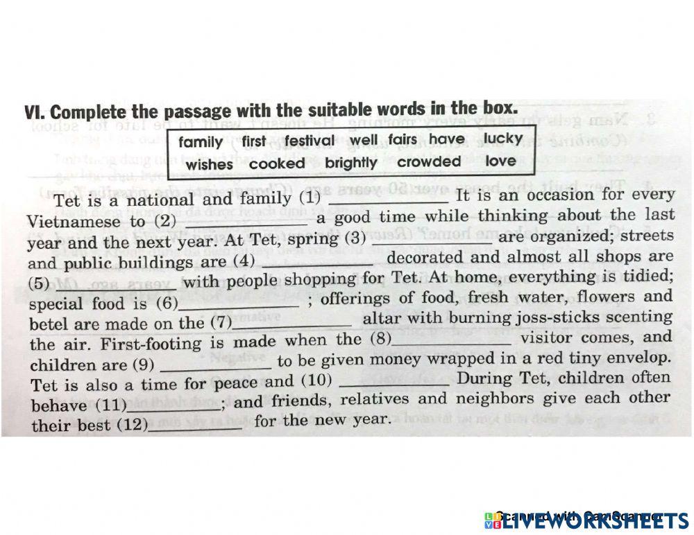 TET- Lunar New Year in Vietnam