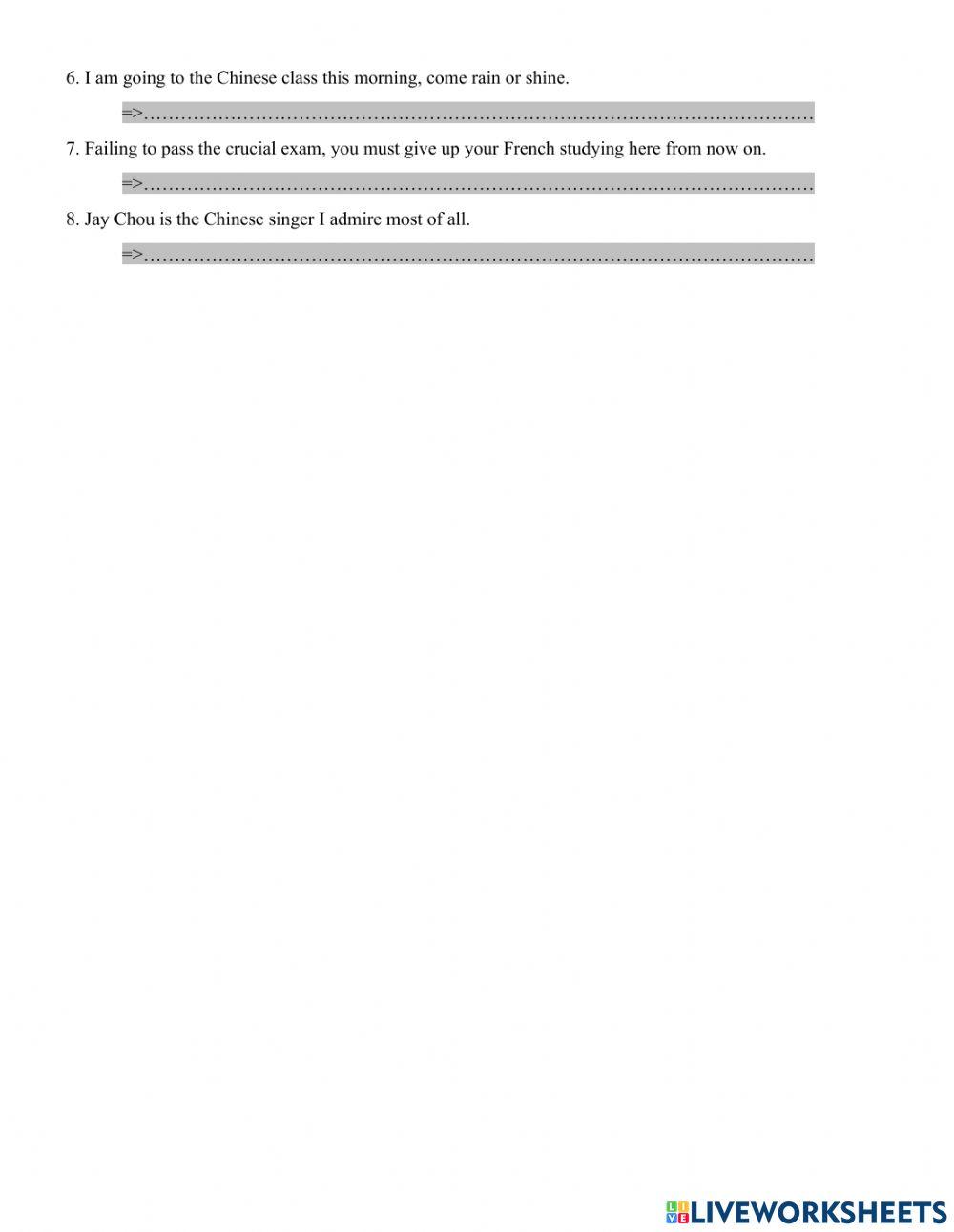 Unit 3. THE GREEN MOVEMENT  PART 4: WRITING