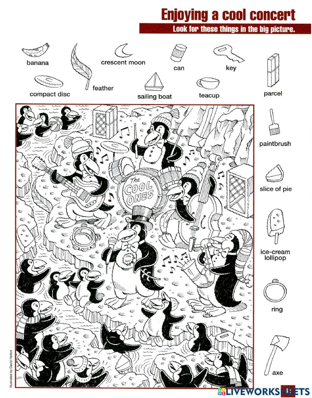 Enjoying a cool concert