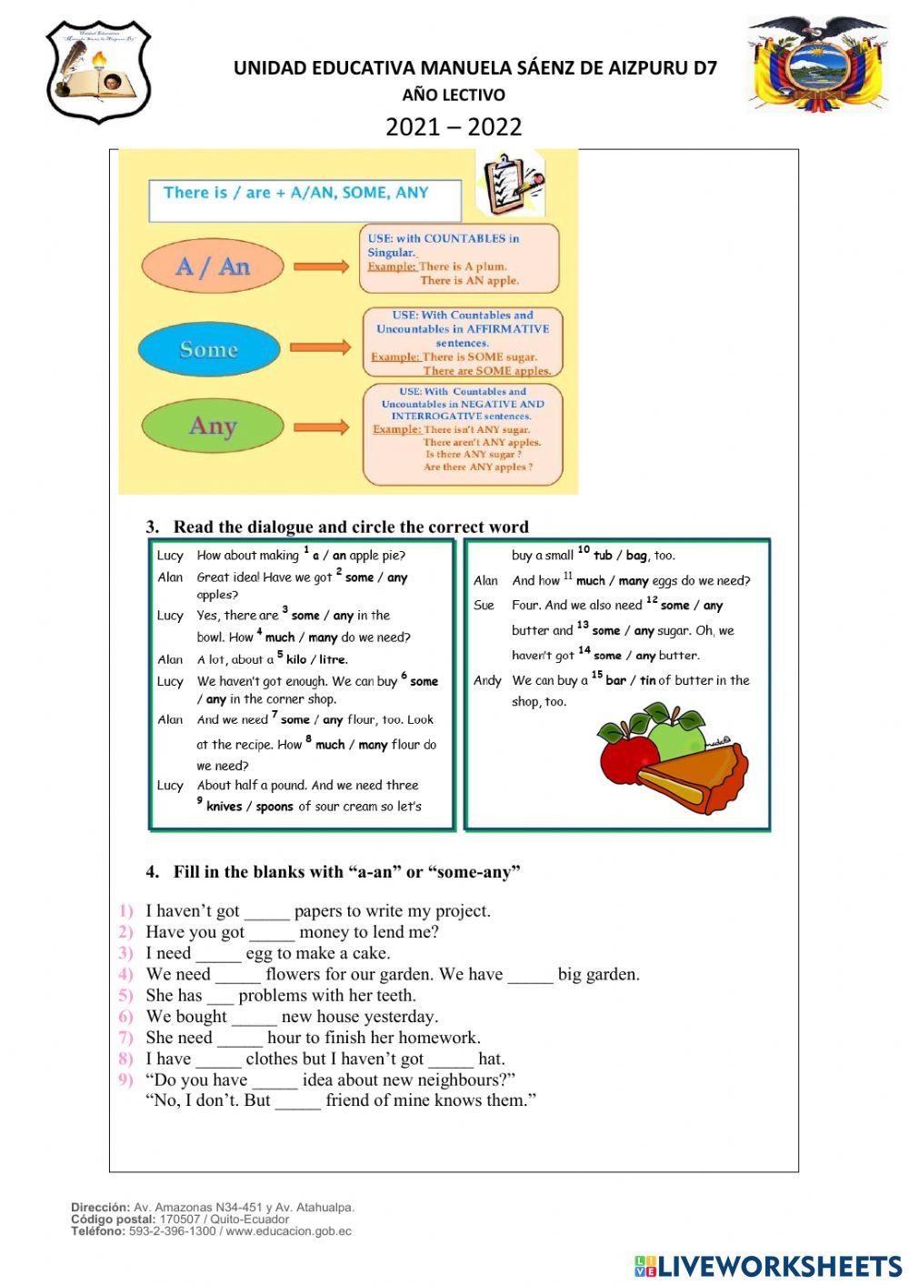 There is - there are