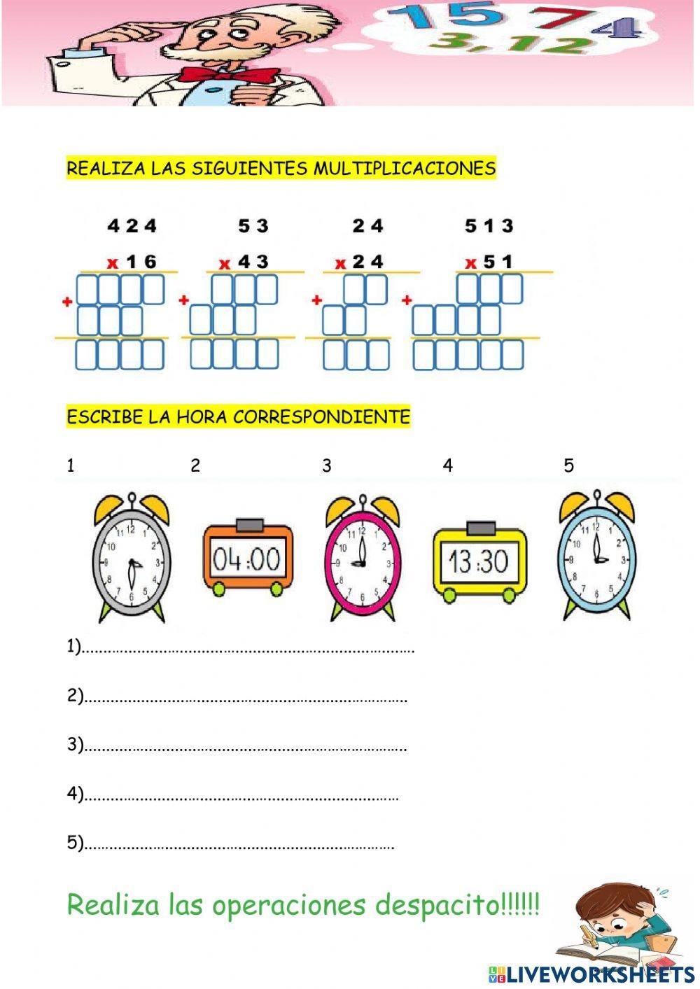 Repaso matemáticas