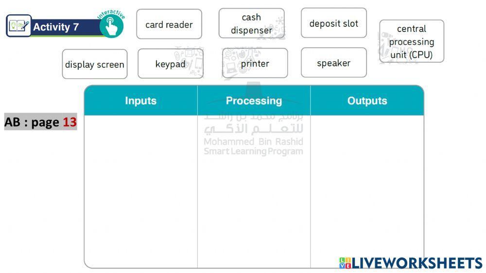 Input-Process-Output