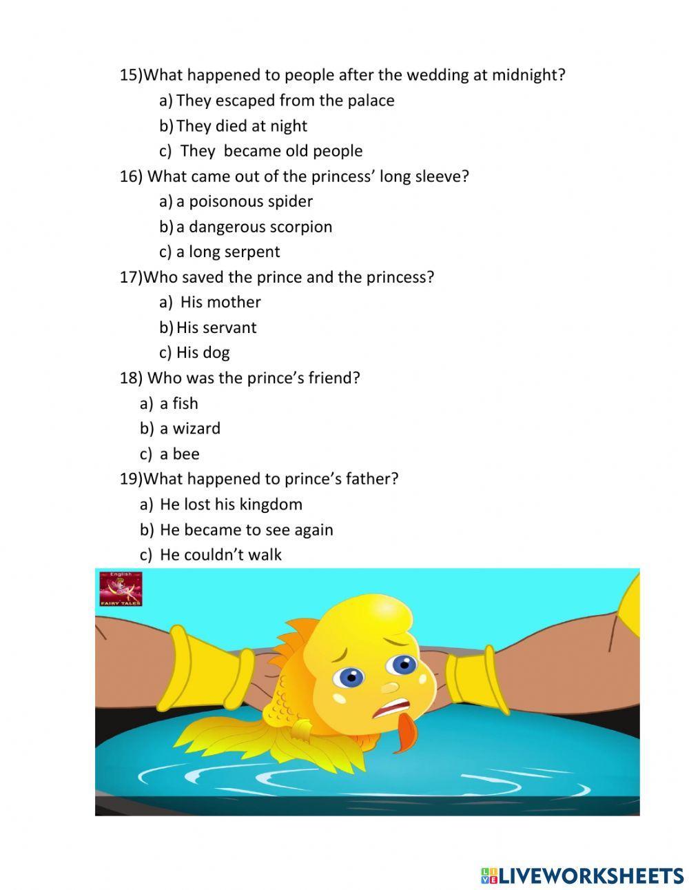 The Golden Headed Fish