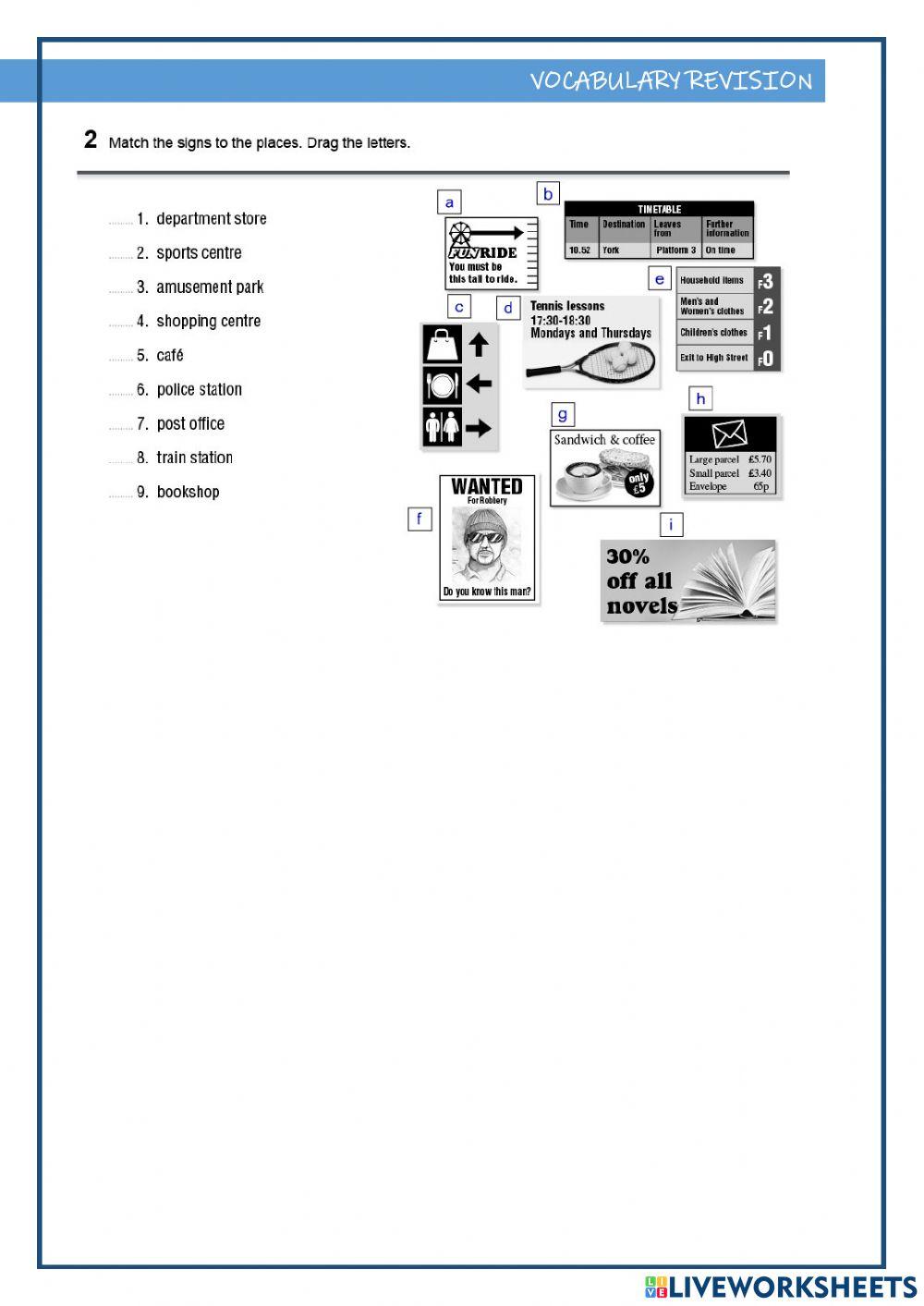 Vocabulary Revision M2