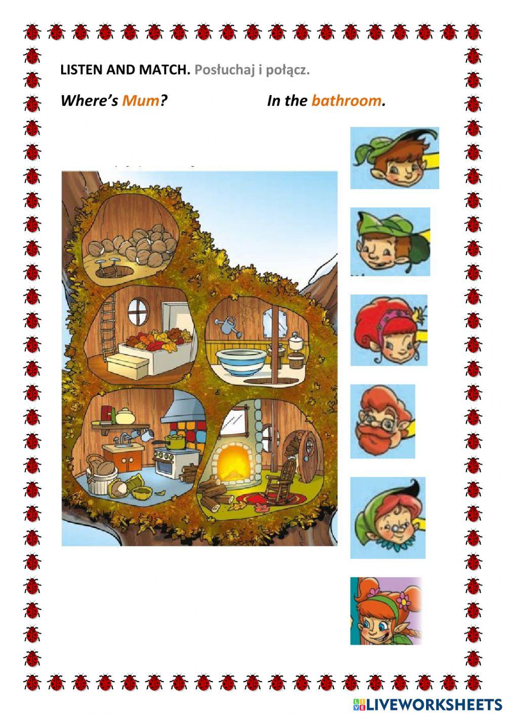 Rooms family members