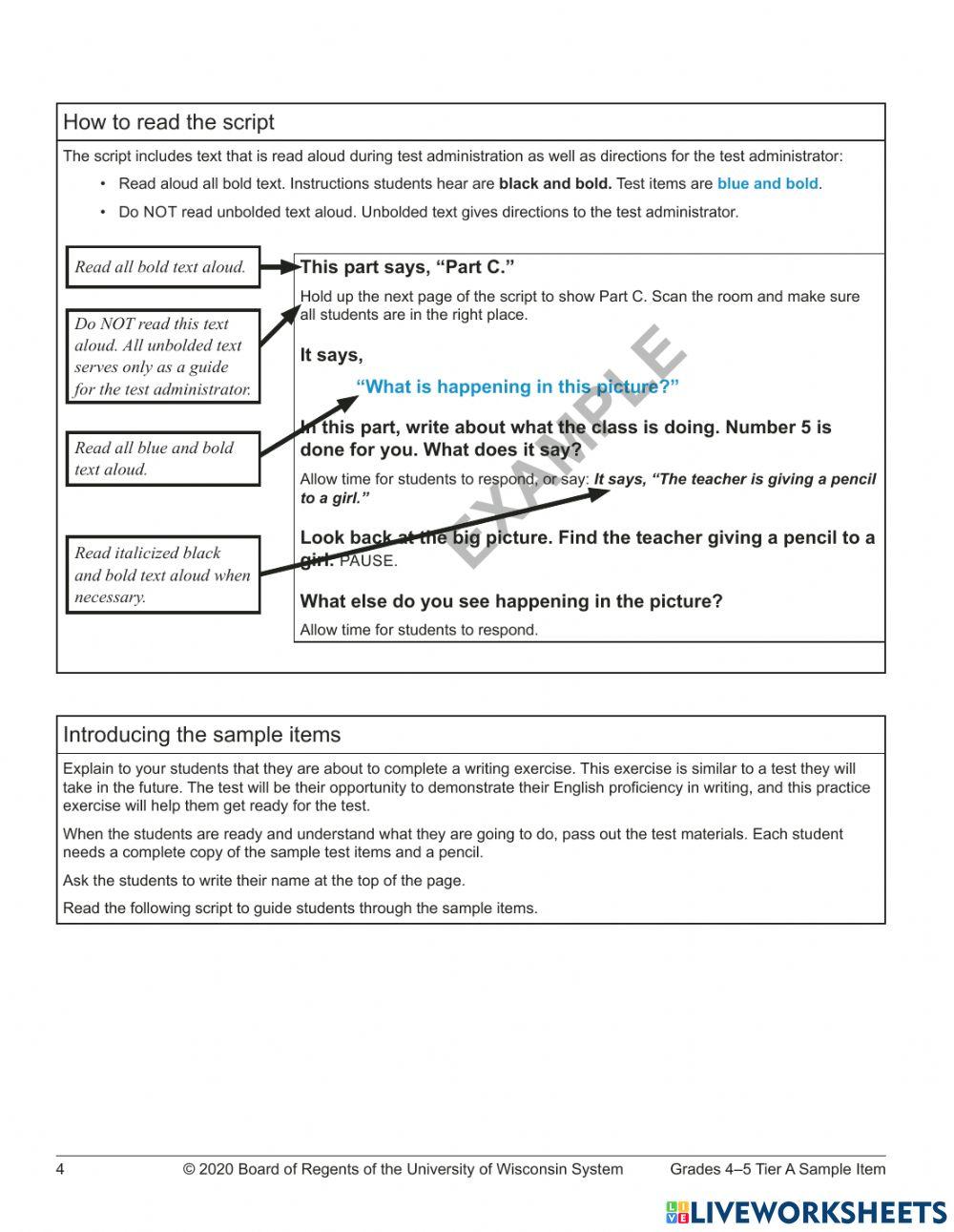 writing-gr-4-5-tier-a-lunch-time-rules-5271988