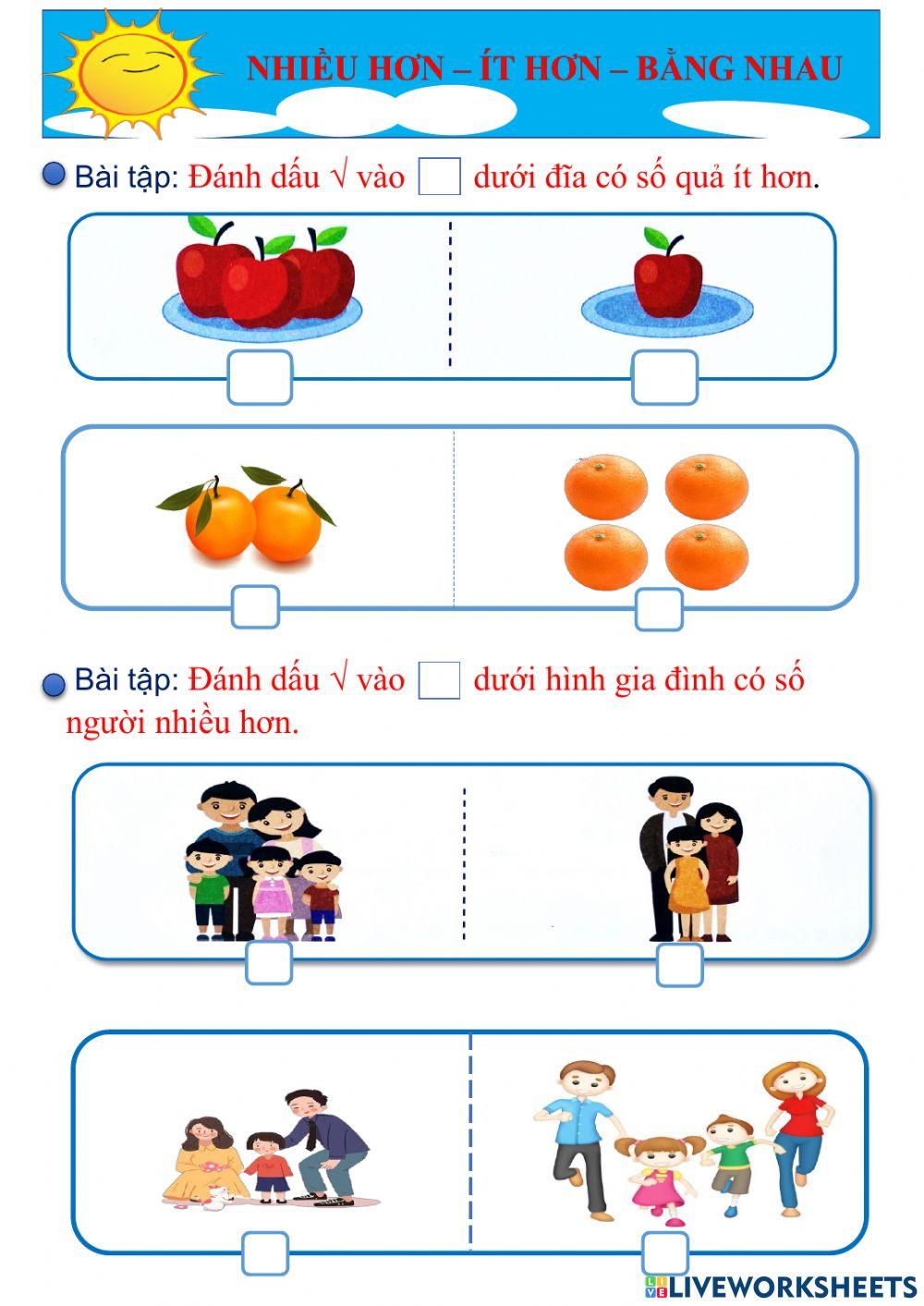 Toán - Mầm - Trang 19