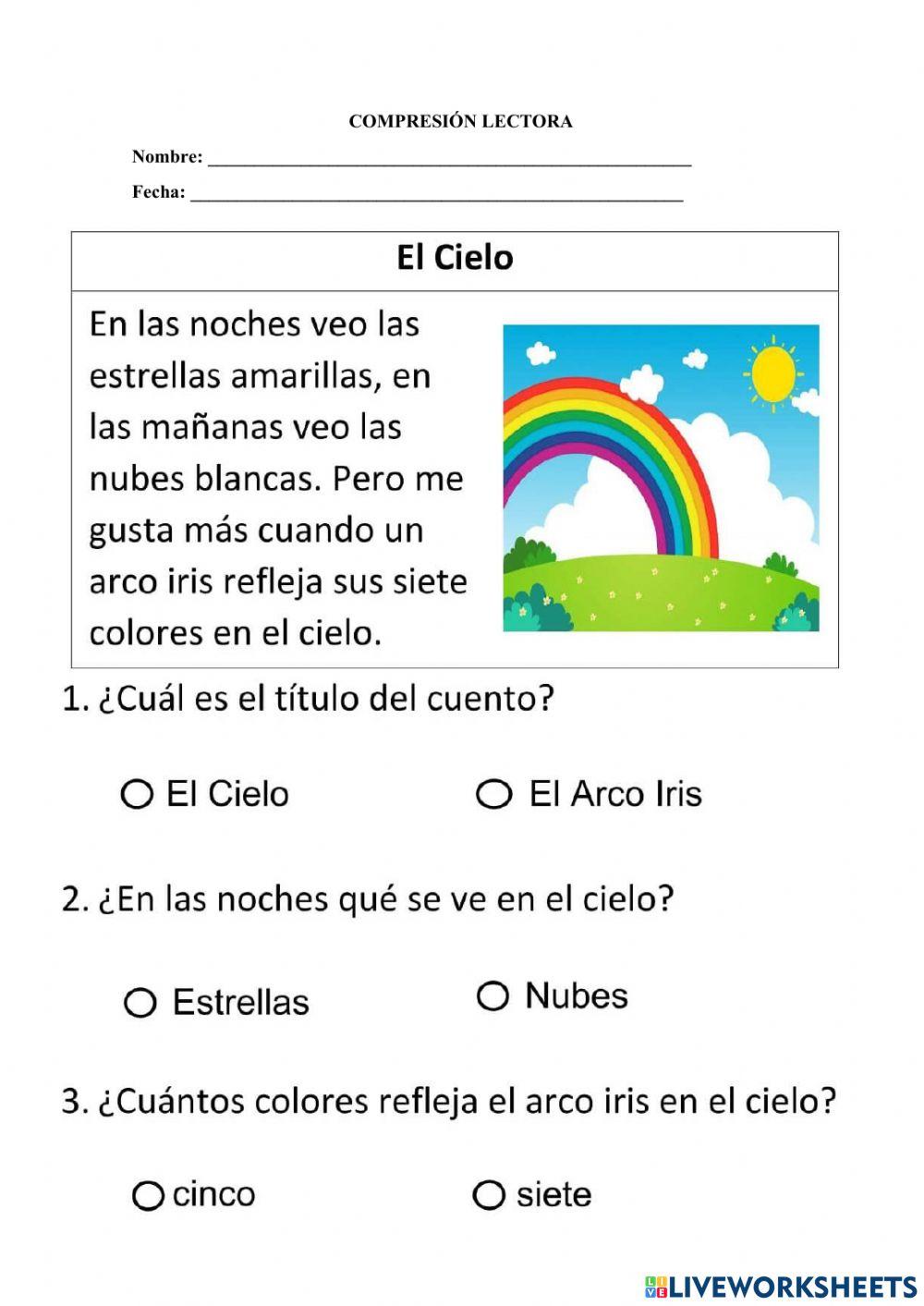 Comprensión Lectora