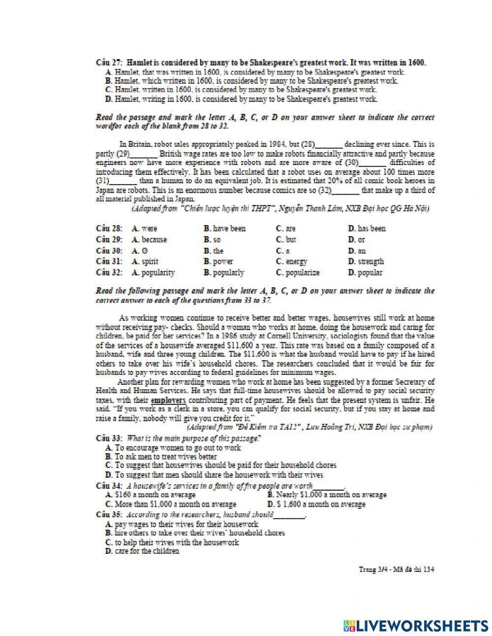 Bee English - First Term 2019-2020