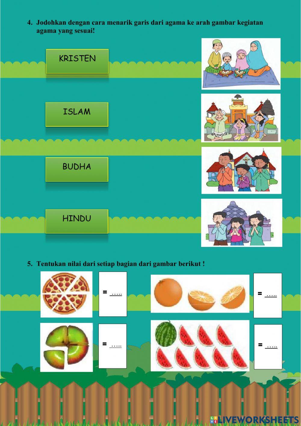 LKPD Kelas 2 Tema 7 Subtema 1 Pembelajaran 4