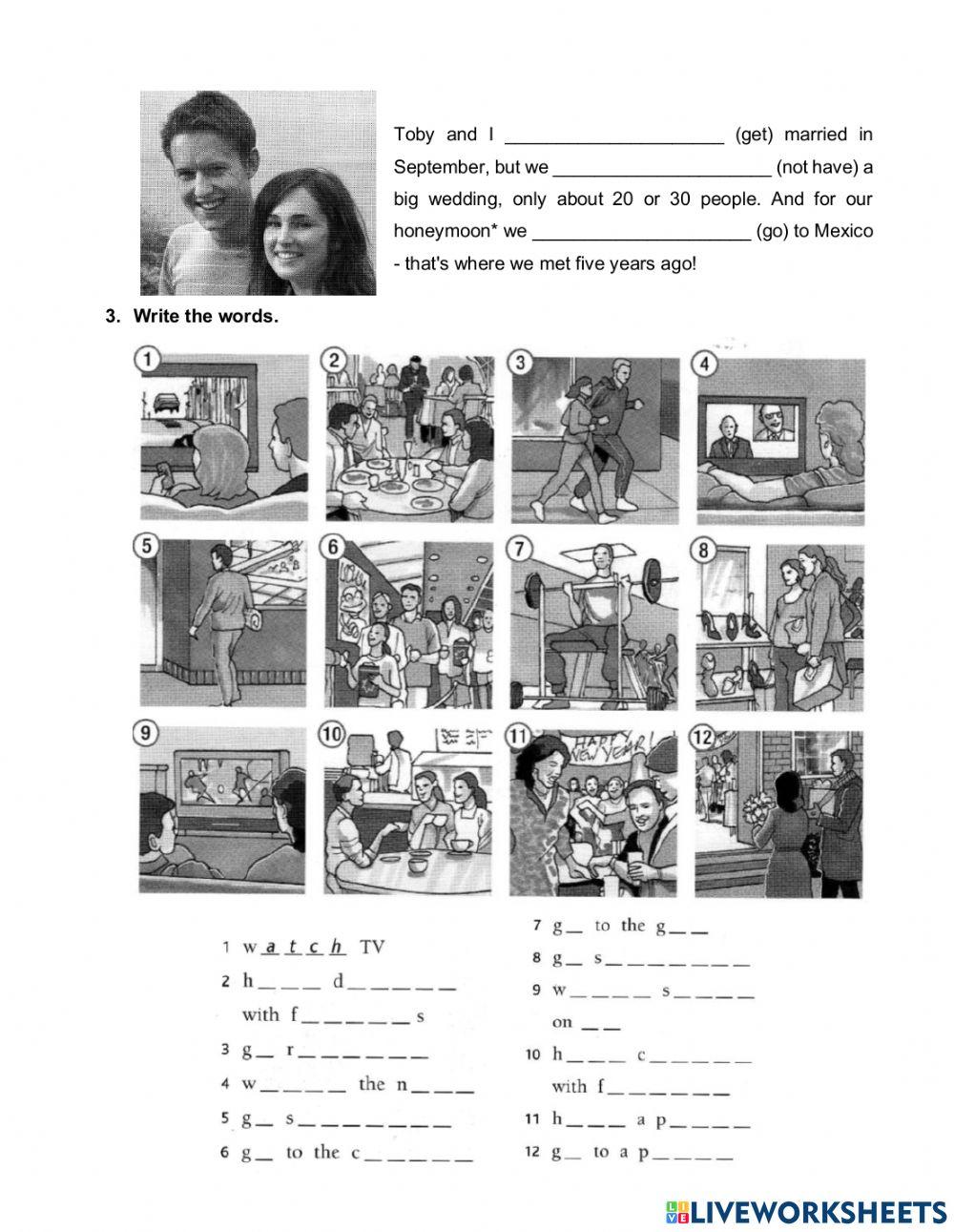 Vocab and grammar review unit 22