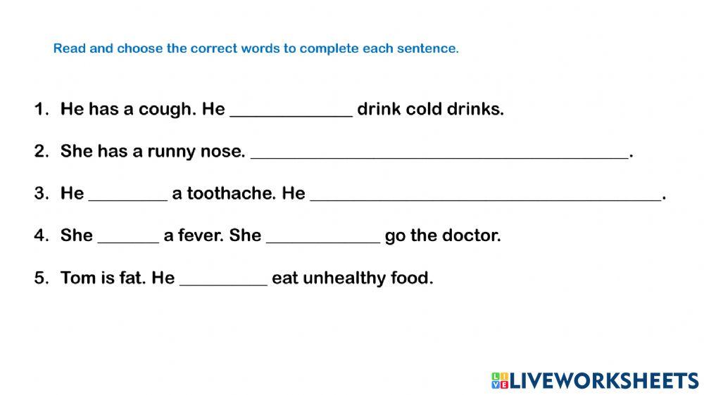 Should and shouldn't