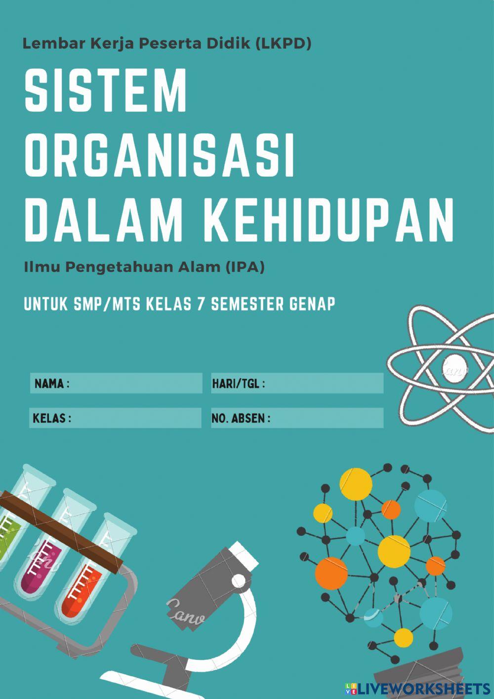 Sistem Organisasi dalam Kehidupan