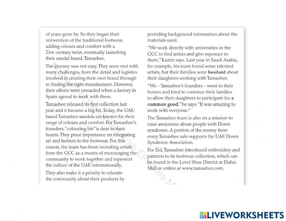 A successful entrepreneur