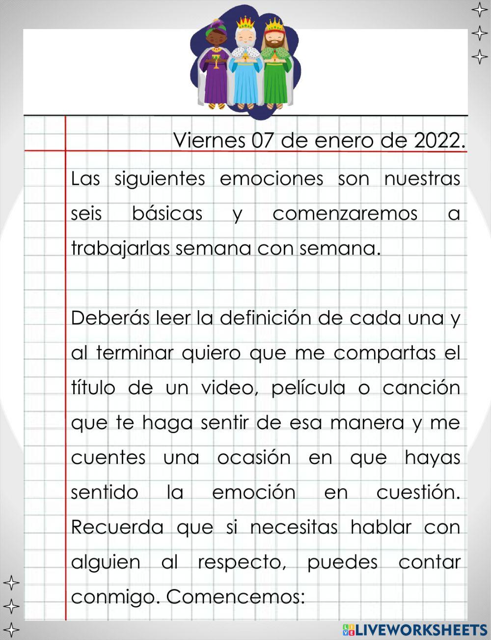 ¿Son mis emociones?