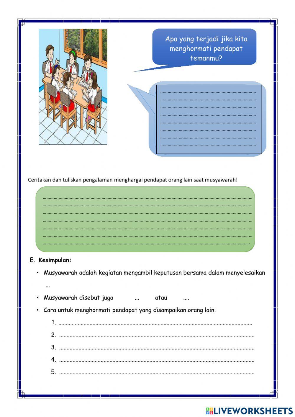 LKPD TEMA 3 SUBTEMA 1 PEMBELAJARAN 6 KELAS 3