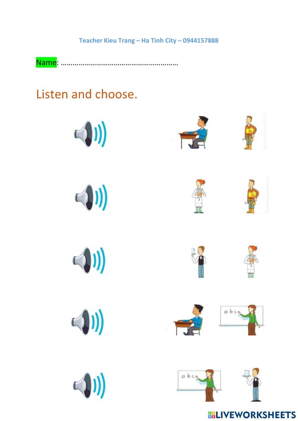 Family and friends starter unit 7 Are they teachers words